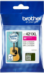 Brother LC421XLM Ink Cartridge, Magenta | Brother LC421XLM | Ink Cartridge | Magenta