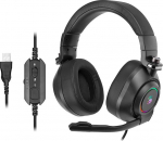 A4Tech Bloody G580 7.1 - Headphones USB 7.1 | wire | microphone | headband | czarne | 2 m | volume control