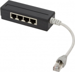 Logilink Splitter 4port RJ45, geschirmt, with 15 cm Kabel