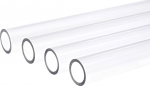 Alphacool Eisrohr 13/10mm Hard-Tube PETG - clear, 80cm (4er-Set)