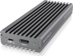 RaidSonic ICYBOX IB-1817M-C31 IcyBox External enclosure for M.2 NVMe SSD, USB 3.1 Type-C, Grey