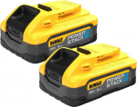 DeWalt DCBP518H2-XJ Powerstack 2x 18V XR 5Ah Battery Set