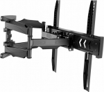 Gembird | Wall mount | WM-58ST-01 | Tilt, swivel, rotate | 32-58 " | Maximum weight (capacity) 36.4 kg | Black