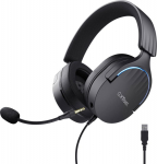Trust GXT490 Fayza 7.1 USB Headset Czarne - GXT490 FAYZO 7.1 USB HEADSET BLK
