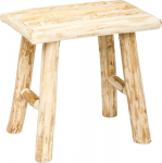 Atmosphera Stable stool Wooden chair Brown chair 34x24x32