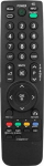 HQ LXP0437 LG TV remote control LCD AKB69680437 Black