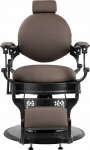 Activeshop Gabbiano Barber chair Niccolo brown buttonless