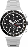 TIMEX Q Timex 3-Time Zone Chronograph TW2V69800 Men's Watch