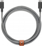 Kabel USB Native Union USB-C - USB-C 3 m Czarny (BELT-XL-C-ZEB-3-NP)