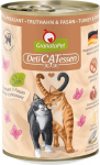 Lucky Lou Garnet wallpaper DeliCatessen Turkey and Pheasant Wet Cat Food 400g