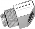 Barrow Special Adapter 45 Grad G1/4 Zoll IG auf G1/4 Zoll IG - silber