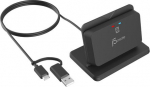 j5create USB SMART CARD / CAC READER, STAND
