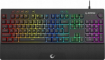 Rampage Simula RGB czarna - Rampage Simula gaming keyboard with stand RGB Macro black