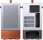 Jonsbo T7 PC-Geh&auml;use, Midi Tower, mATX, Tempered Glass - silber