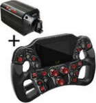 Asetek SimSports Invicta Formula Lenkrad - rot + The Forte Wheelbase (18 Nm)