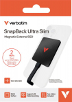 SSD 2TB Verbatim SnapBack Ultra Slim SSD 2TB black