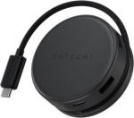Satechi OntheGo 7w1 Multiport Adapter USB-C PD | 2x USB-A | HDMI 4K | Ethernet | czytnik kart microSD czarny