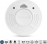 Alecto Smoke Detector with 10 year battery and sensor runtime