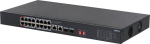 Dahua Europe Switch|DAHUA|S3220-16GT-190|Switch type Unmanaged|Rack mounting Yes|Form factor Desktop|16xRJ-45 ports|RJ-45 Ports Type Gigabit Ethernet (10/100/1000)|2xFiber uplink ports quantity|Power over Ethernet (PoE) Yes|16xPower over Ethernet (Po ...