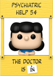 Funko Pop! Plus:&nbsp;Peanuts - Lucy (Psychiatric Booth) #2095 Vinyl Figure