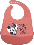 Stor Disney: Minnie Mouse Heart Full - Toddler Silicone Bib (10729)