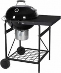 Anton Oliver Fire 57 cm enameled charcoal grill with side table