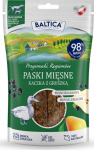 BALTICA Przysmaki Region&oacute;w Mono Meat Strips Duck with Pear &ndash; dog treat &ndash; 90 g