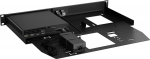 Rackmount.IT Rack Mounting Kit - Jet Black - 1U - 48.3 cm (19")