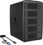 Icy Box System-RAID Controller for 5 HDD 2.5'/3.5' SATA IB-RD3705-CU3 RAID 0.1.10.3.5, Single, Large, Clone