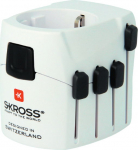 SKROSS World Adapter PRO - travel adapter EUR->world, grounded