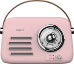 SAVIO RS-03 Portable radio, pink
