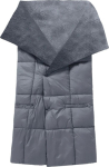 Blauberg BL-PK01 Heated Poncho Blanket, One Size, Grey