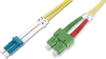 DIGITUS Fiber Optic Singlemode PatchK SC (APC) to LC (PC) 2m