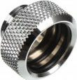 Bitspower Multi-Link Adapter Anschluss gerade G1/4 Zoll AG auf 16mm AD Hardtube - Shiny silver