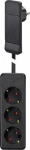 Bachmann Smart Plug German outlet black 1.6m German plug S2:3way TSD