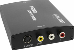 Adapter AV InLine HDMI - S-Video - RCA (Chinch) czarny (65006)