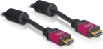 DELOCK HDMI Kabel High Speed A -> A St/St 3.00m Premi