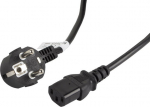 Lanberg | CEE 7/7 to IEC 320 C13 Power Cord | CA-C13C-11CC-0030-BK