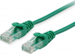 Equip Patchkabel Cat6 U/UTP 2xRJ45 1.00m gr&uuml;n PVC Polybeutel