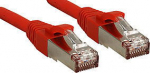 LINDY Patchkabel Cat6 SSTP / S/FTP PIMF rot 0.30m