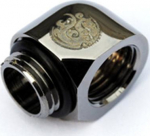 Bitspower Adapter 90 Grad G1/4 Zoll AG auf G1/4 Zoll IG - shiny black