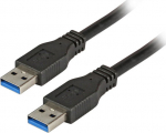 EFB Elektronik EFB USB3.0 Anschlusskabel A-A,St.-St.,1.0m,schwarz,Premium