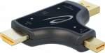 Delock 3 in 1 Monitor Adapter with HDMI / DisplayPort