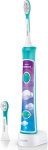 Philips Sonicare For Kids HX6322/04 niebieski - Typ: sonic | Work time [days]: 14 | Sonic movements [movements/min]: 62000 |Operating mode: daily cleaning | Number of terminals:2
