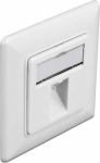 Delock Keystone Wall Outlet 1 port