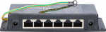 Extralink 6-Port Gigabit PoE Injector, 6x 1000Mb/s RJ45