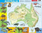 Demart Puzzle Frame - Australia physical