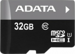 MEMORY MICRO SDHC 32GB W/ADAP./AUSDH32GUICL10A1-RA1 ADATA