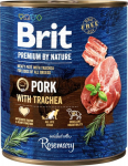BRIT Premium by nature Pork with Trachea - wet dog food - 800g