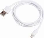 Cable USB Akyga USB-A - Lightning 1 m White (AK-USB-30)